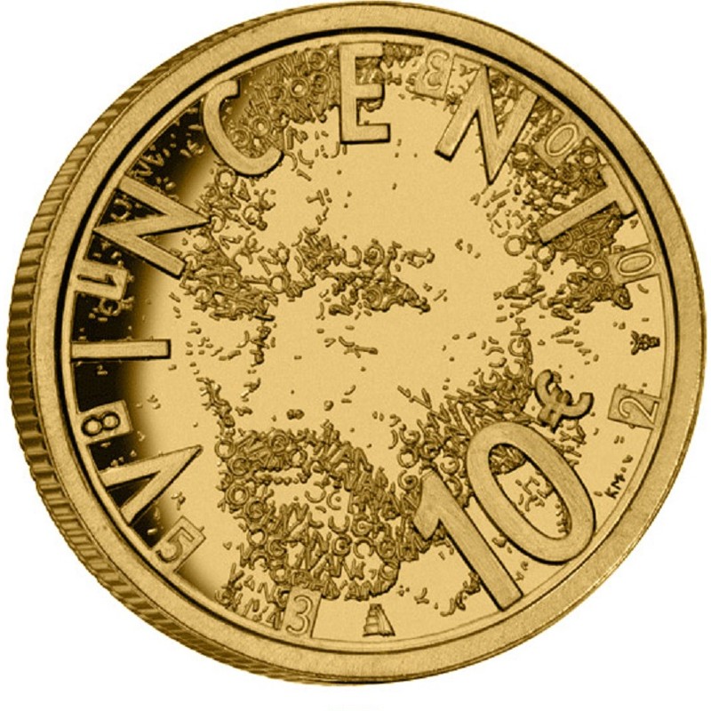 Золотая монета Нидерландов 