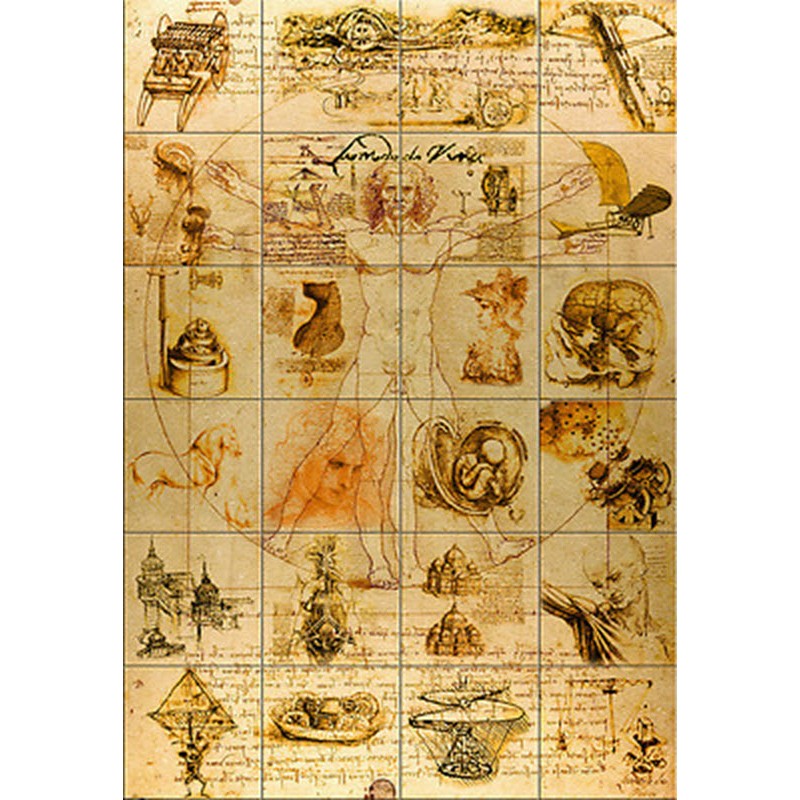 Серебряная монета Ниуэ «Код да Винчи. Витрувианский человек» (набор) 2011 г.в., 1000 г чистого серебра (проба 999)