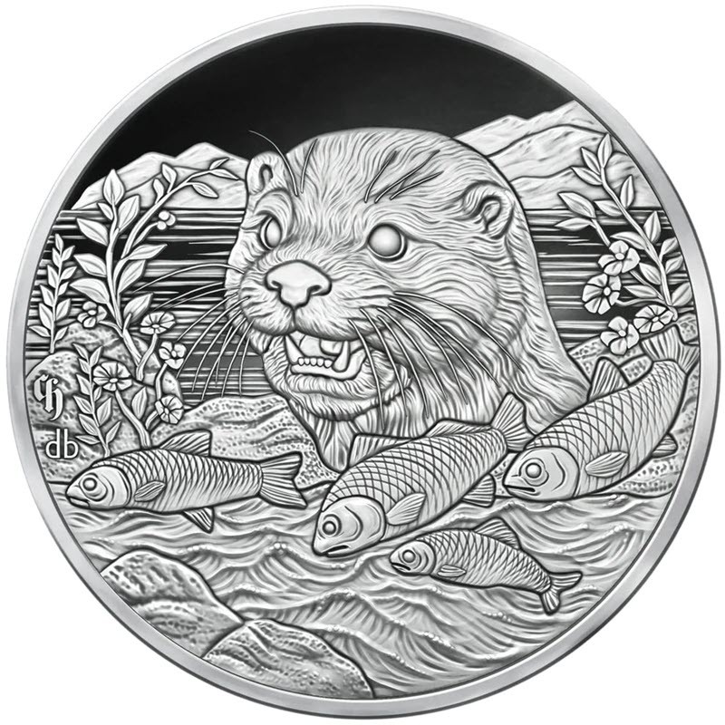 Серебряная монета Камеруна 