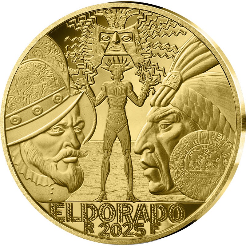 Золотая монета Франции 