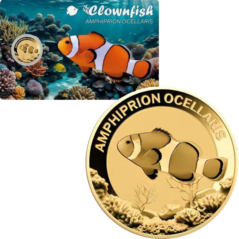 Золотая монета Чада 