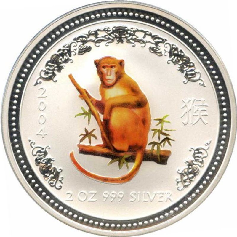 Серебряная монета Австралии 