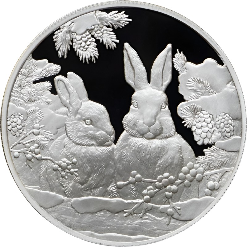 Серебряная монета Камеруна 