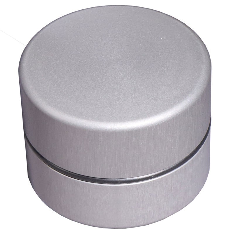 Алюминиевая колба серая на 5 монет (52 Х 38 мм)